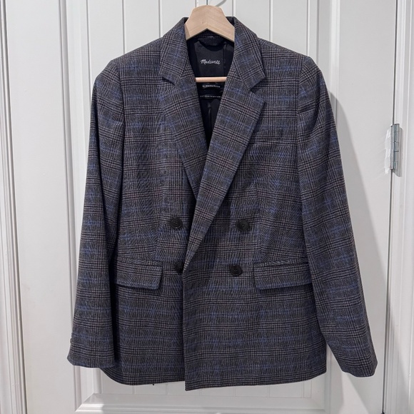 Madewell The Rosedale Blazer in Plaid - Picture 4 of 14
